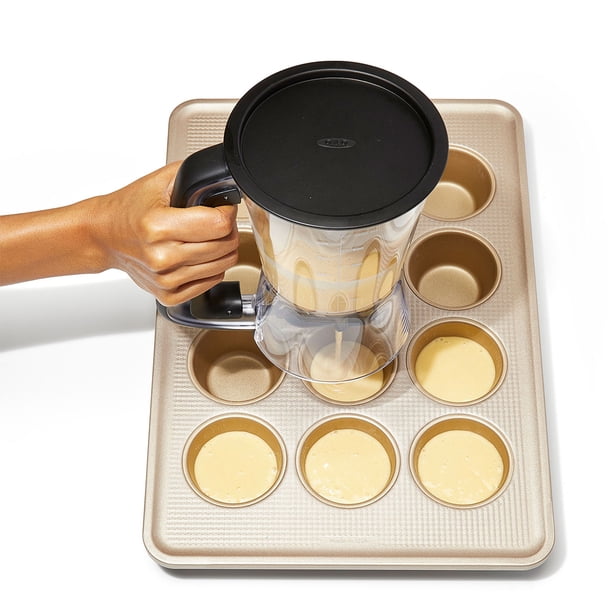 OXO SoftWorks 4 Cup Precision Batter Dispenser for Baking and