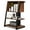 Brown, variant on Fenge Bookcase, 4 Tier Open Bookshelf