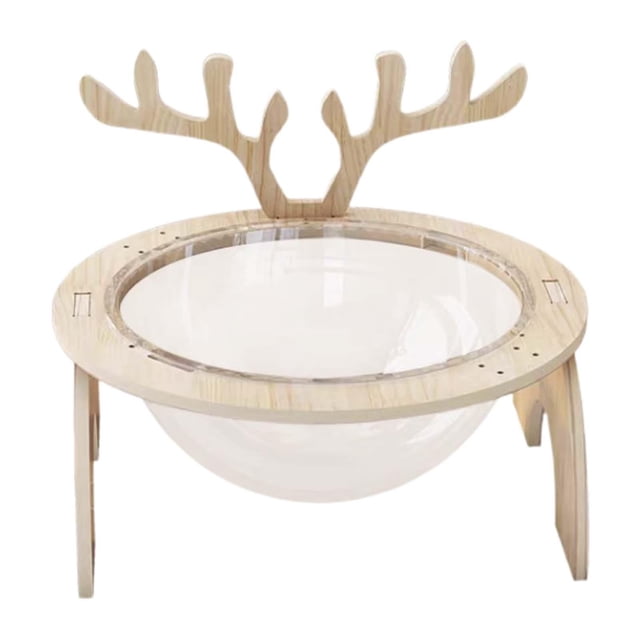 Lit pour Chat Capsule Spatiale Nettoyage Facile Moderne pour Chats d'Intérieur Durable Quatre Saisons S
