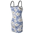 thumbnail image 6 of Ladies Elegant Sling Sleeveless Sexy Dress flowers, 6 of 6