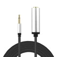 thumbnail image 3 of BQBQERT Sound Cord 3.5mm Male to 6.35mm Female Adapter Sound Cable for Professional Sound Equipment 40cm/15.75inch, 3 of 10