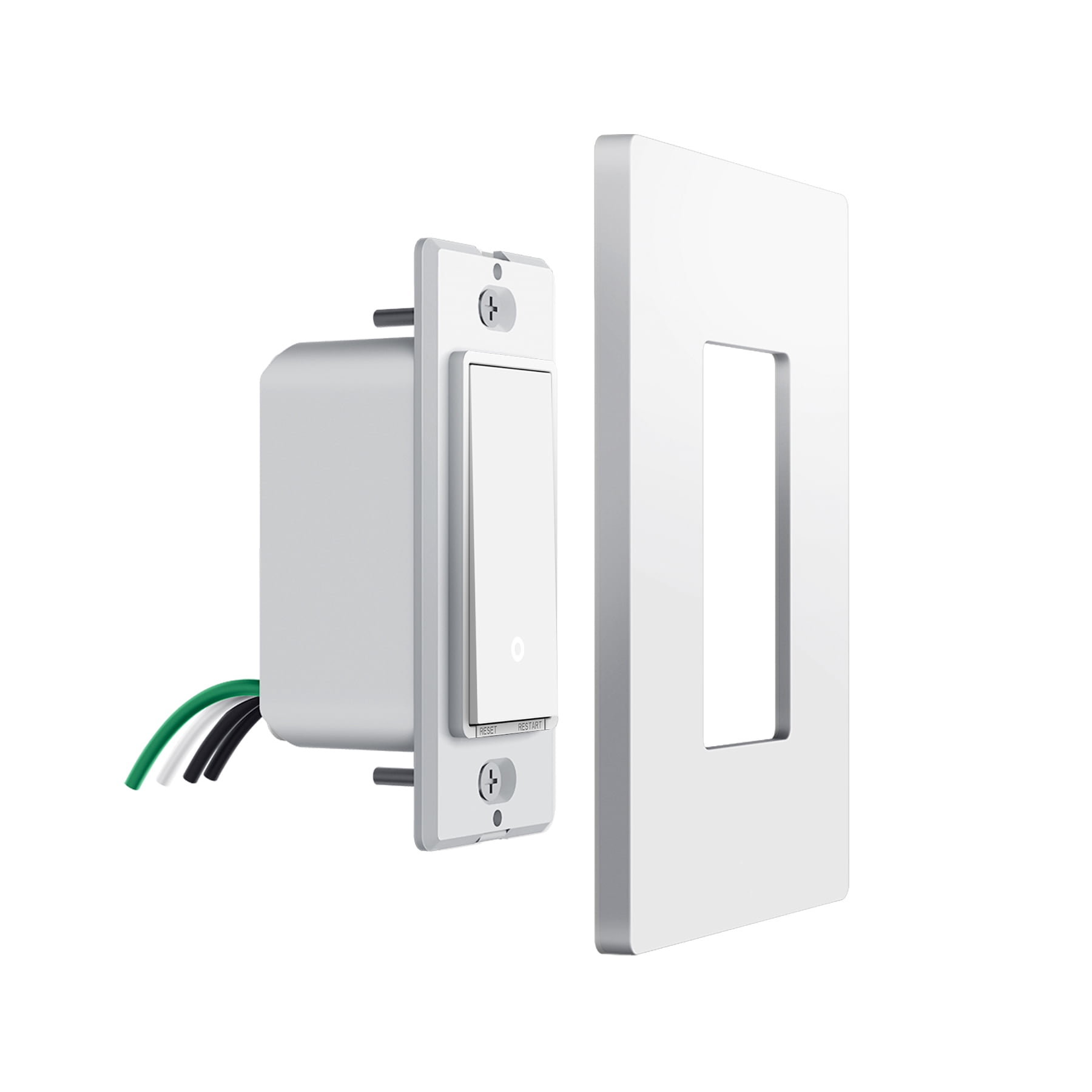 Merkury Innovations 3-Way Light Switch Kit, Requires 2.4Ghz Wifi