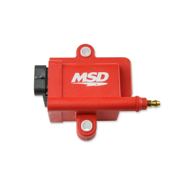 MSD 8289 MSD Ignition Coil, Smart Coil, Red, Individual