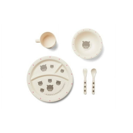

Red Rover Dinner Set Hippo Design 5 Piece