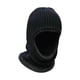 thumbnail image 2 of Pasamontañas para hombre, resistente al frío, cálido, para nieve, senderismo y equitación. negro, 2 of 8