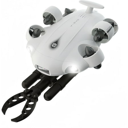 V-EVO 4K Underwater Drone with Robotic Arm AI Vision Lock 360° Omnidirectional Movement 100M Diving Underwater ROV (Add Robotic Arm)