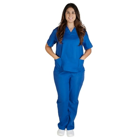 

M&M Scrubs Solid Scrub Set - FREE SHIPPING XXS TO 5XL
