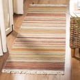 thumbnail image 3 of SAFAVIEH Striped Kilim Ethel Wool Area Rug, Beige, 2'6" x 4', 3 of 9