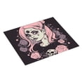 thumbnail image 2 of ZICANCN Dish Drying Mat for Kitchen Countertop, Skeleton Pink Hair Girl Drainer Mats with Non-slip Rubber Backed, Super Absorbent Easy Clean Rack Pad,\r\n16x18 Inches, 2 of 9