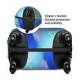 thumbnail image 4 of Balery Peacock Luggage Cover Protector, Scratch And Dirt Resistant, Fits 18-32 Inch Luggage - Small, 4 of 9