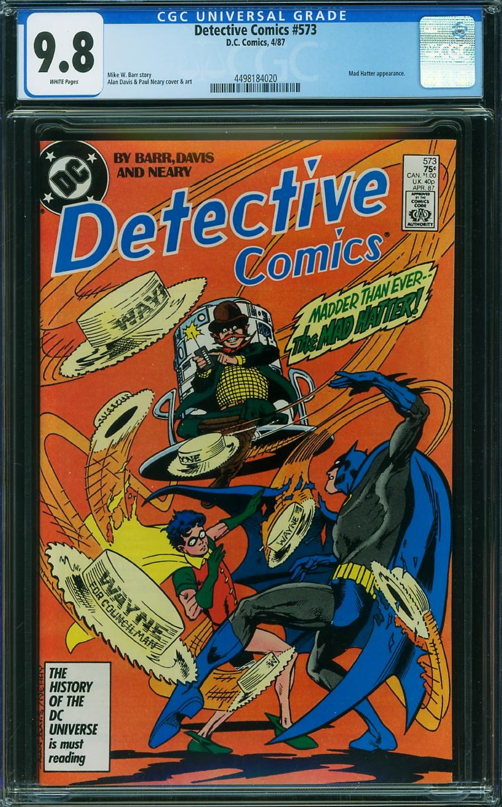 Cover of Detective Comics #573