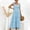 Blue, variant on Aoujea Women's Casual Dresses Women Tank Sleeveless Print Splicing Dress Longuette Summer Sundress Holiday, Gift on Clearance