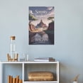 thumbnail image 4 of Motivational Poster Bagan Temples Zen Inspirational Quote Serenity in Simplicity Meditation Yoga Wall Art for Bedroom Living Room Office Print Poster, 4 of 8