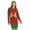 Red - Feel The Joy Dress, variant on #followme Ugly Christmas Holiday Sweater Dress 6872-225-M (Red - Santa Baby Dress, Small)