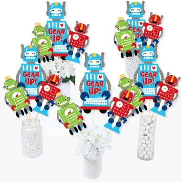 Big Dot Of Happiness 1st Birthday 'One In A Melon' Photo Table Toppers - 15 Piece Picture Centerpiece Set