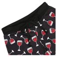 thumbnail image 6 of HDE Women’s Capri Pajama Pants Sleepwear Sleep Pants Large Wine Glasses, 6 of 8
