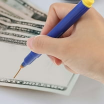 TEHAUX 5Pcs Water-Based Money Pen for Accurate Fake Currency Detection and Verification