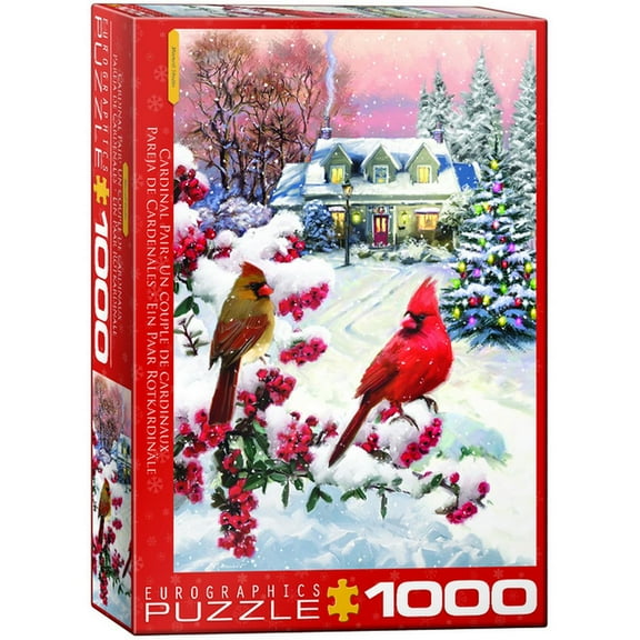 Cardinal Pair 1000pc Puzzle (Other)