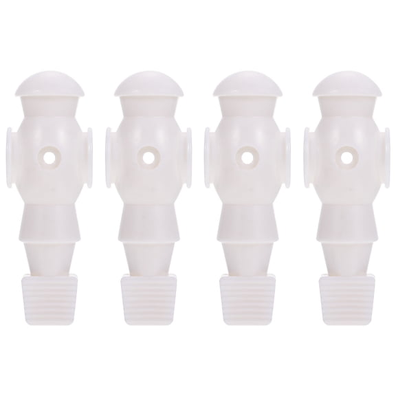 UPOUART Set of 4 White Resin Foosball Table Figurines Football Game Players