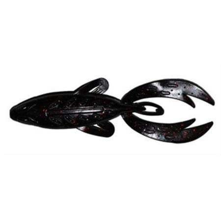 - Big Bite Bait 4RFF-19 Black/Watermelon Red Dean Rojas Fighting Frog Fishing Lure