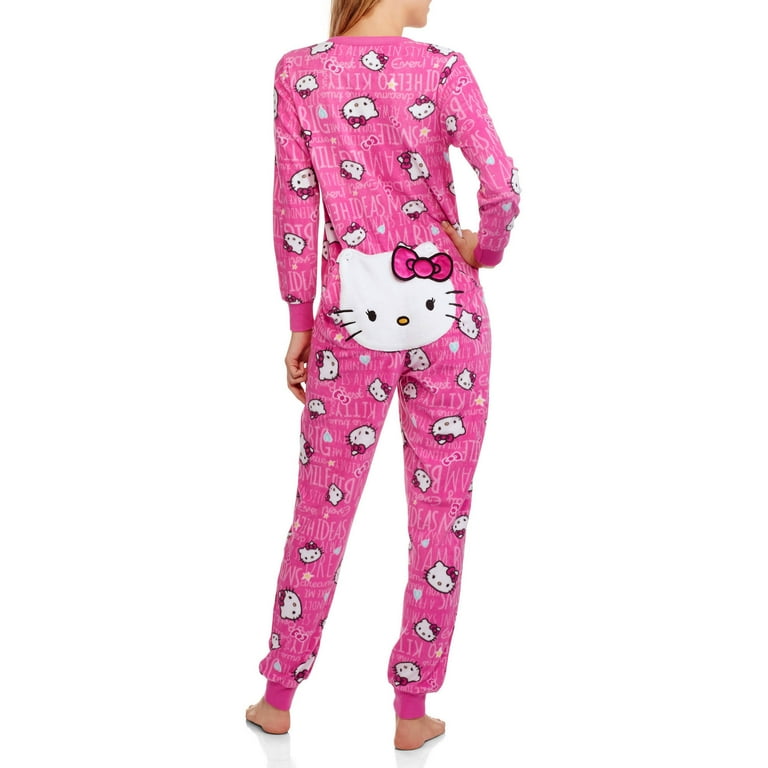 Hello Kitty women's Pajama Union Suit - Hello Kitty Sleepwear