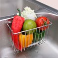 thumbnail image 2 of Organizador de fregadero de cocina para colgar y secar esponjas de acero inoxidable, 2 of 8