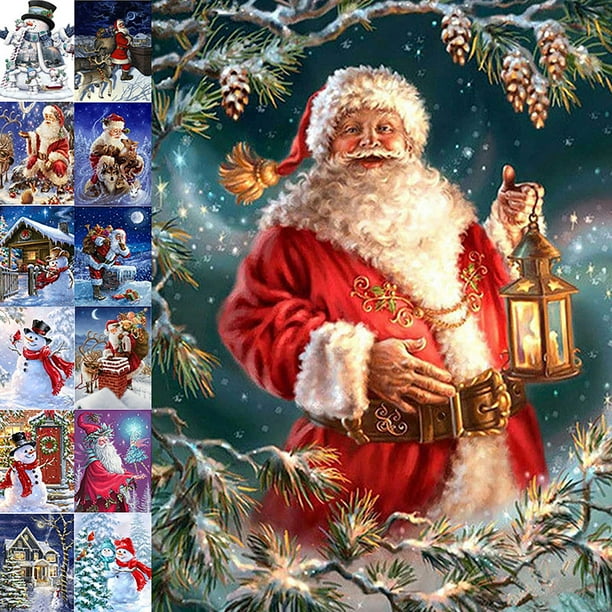 Download Christmas 5d Diamond Painting Drill Embroidery Cross Diy Animal Stitch Art Craft Kit Walmart Com Walmart Com PSD Mockup Templates