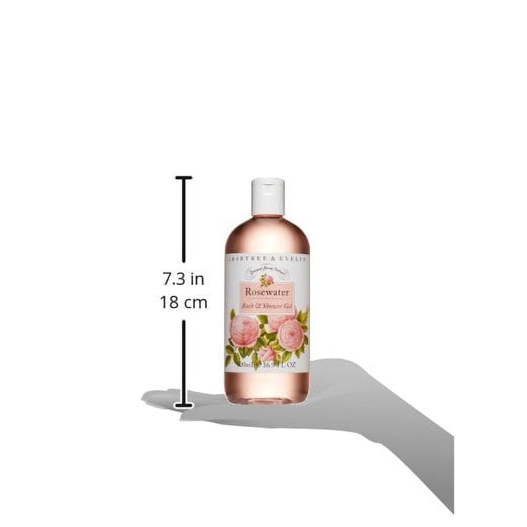 Crabtree & Evelyn Rosewater Bath & Shower Gel, 16.9 FL OZ