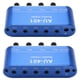 thumbnail image 1 of 2X Mezclador Estéreo (4 Entradas, 1 Salida) Tablero de Controles Individuales Caja de Amplificador de Auriculares DIY DC12V, 1 of 10