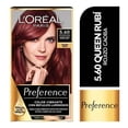 thumbnail image 1 of Tinte para cabello L'Oréal Preference 5.60 queen rubí rojizo caoba, 1 of 4