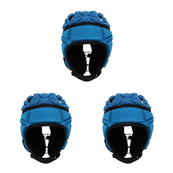 Greeniant Rugby Headguard Protector Guard Wrestling Casco Head Gear Protector Azul Type1 NO1