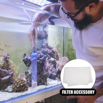 ELAYARD White Filter Cotton for Fish Tank Purification, 1 Piece Aquarium Filter Media