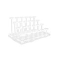 thumbnail image 4 of Soporte de acrílico para , soporte de exhibición de elevadores transparentes para el hogar , 4 niveles BLESIY Puestos de donas, 4 of 8