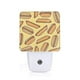 thumbnail image 1 of Balery Hot Dogs Luz Nocturna LED con Sensor Automático, Enchufe con Sensor Crepuscular, Luz Suave de 0.5W para Dormitorio, Pasillo, Baño-EU, 1 of 7