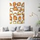 thumbnail image 2 of Tapiz de Garfield para hombres, dormitorio de niños, sala de estar, decoración de pared del dormitorio, 2 of 8