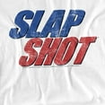 thumbnail image 2 of Slap Shot T-Shirt Blue Red Logo Unisex Graphic Tee For Men & Women, 2 of 7