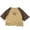 Beige, variant on Hiijoy Toddler Boys Cotton Casual T Shirt Color Block Raglan Sleeve T-Shirt Tee, Sizes 1-7