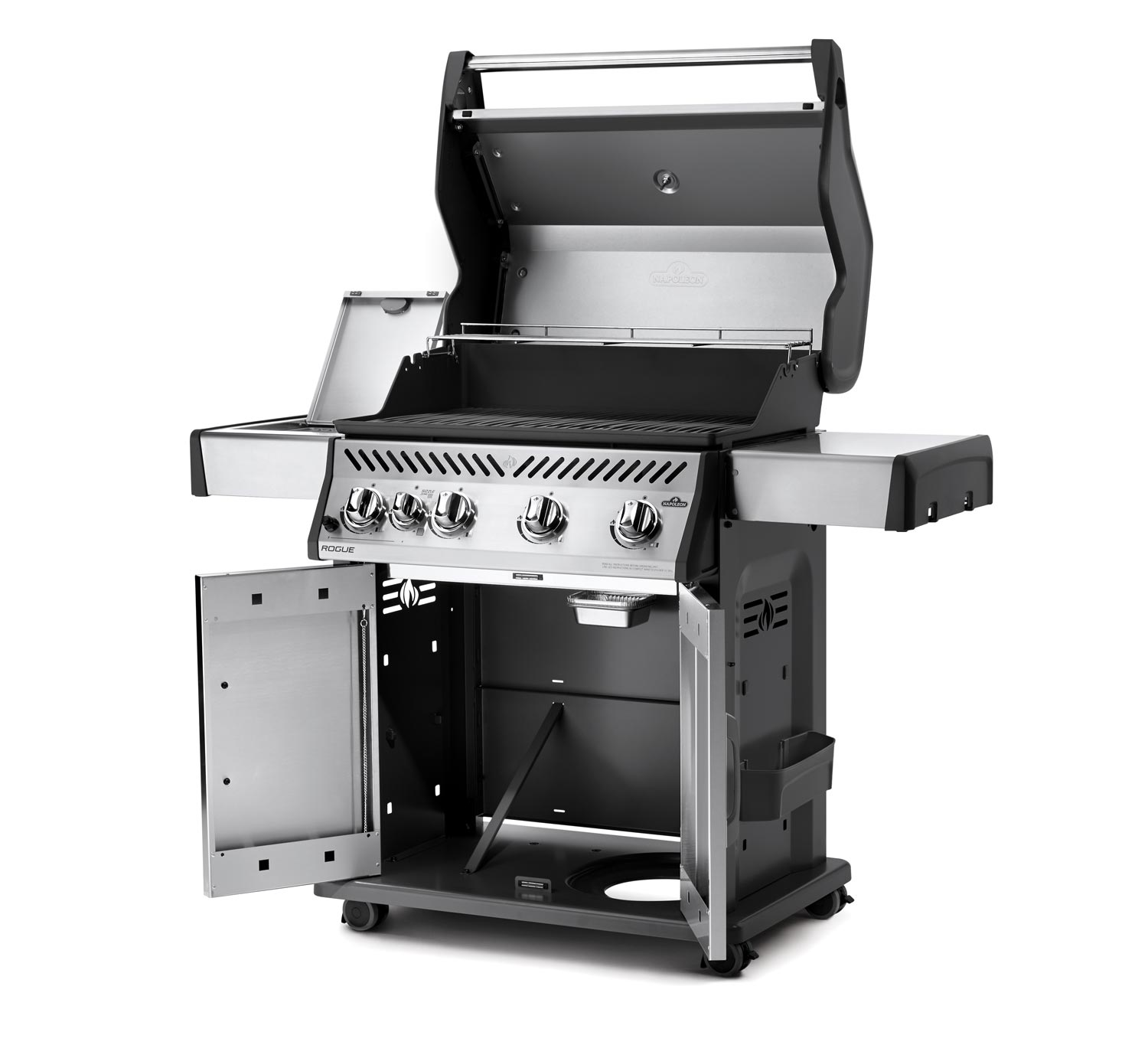 Rogue® SE 525 Natural Gas Grill with Infrared Rear and Side Burners, Stainless Steel - image 4 of 14