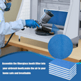 thumbnail image 6 of 6 Pieces Paint Booth Filters,Portable Sprays Booth Filter,Paint Booth Exhaust Filters for Replace Airbrush Sprays Booths, 6 of 7