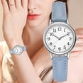 thumbnail image 2 of Resicozy Womens Watches Quartz Watch Casual Wrist Watches Easy Reader Watch with Leather Strap 2026 Sky Blue, 2 of 4