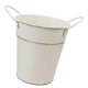 thumbnail image 2 of Retro Flower Bucket Iron Art Flower Arrangement Bucket with Handles for Decor, 2 of 3