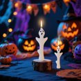 thumbnail image 5 of Halloween Cute Ghost Taper Candless for Home Decor, Spooky Shaped Wax Candless for Party Table Centerpieces and Gift Giving, 5 of 5