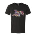 thumbnail image 3 of Tired Sleeping Cat | I Wish I Was My Cat Funny Colorful Kitty | Dean Russo Art Animal Lover Mens Premium Tri Blend T-Shirt, Vintage Black, Small, 3 of 6