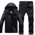 thumbnail image 3 of Traje de esquí para hombres deportes al aire libre traje de hombres guapo a prueba de viento impermeable cálido traje de esquí de invierno, 3 of 5