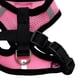 thumbnail image 2 of Arnés de malla para mascotas, chaleco ajustable para el pecho y la espalda, para perros y cachorros de 3 a 5 kg Rosa m, 2 of 9