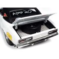 thumbnail image 5 of 1967 Chevrolet Camaro SS Baldwin Motion Joel Rosen White w/Black Vinyl Top and Graphics 1/18 Diecast Model Car by Auto World, 5 of 6