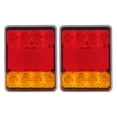 thumbnail image 1 of Tail Light, High Brightness 12V Universal 8LED Rear Brake Lamp  For Trailer For ATV, 1 of 8