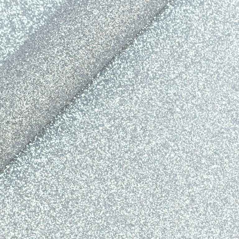  Siser Glitter HTV 11.8x5ft Roll - Iron on Heat Transfer Vinyl  (Silver) : Arts, Crafts & Sewing