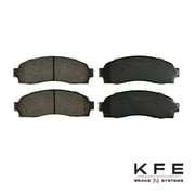 Premium Ceramic Disc Brake Pad FRONT Set KFE QuietAdvanced Fits: 2001-2005 Ford Explorer, Ranger; Mercury Mountaineer; Mazda B2300, B3000, B4000 KFE833-104