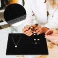 thumbnail image 4 of 3 piezas de esponja insertar almohadillas anillos de joyería alfombrillas de esponja alfombras de bosque de joyas, 4 of 5